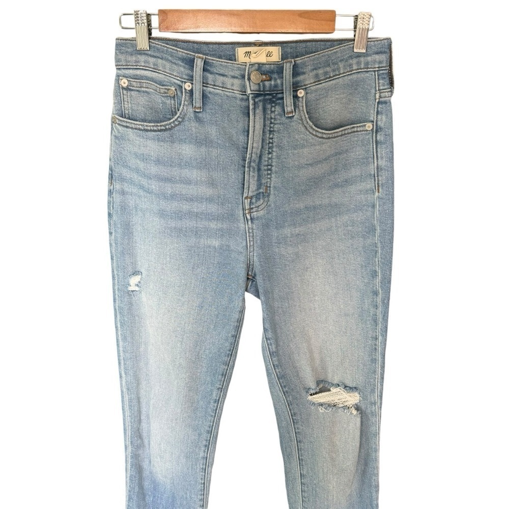 Madewell - The Perfect Vintage Straight Leg Jean Worn - In Edition Sz 25 - Picture 6 of 10